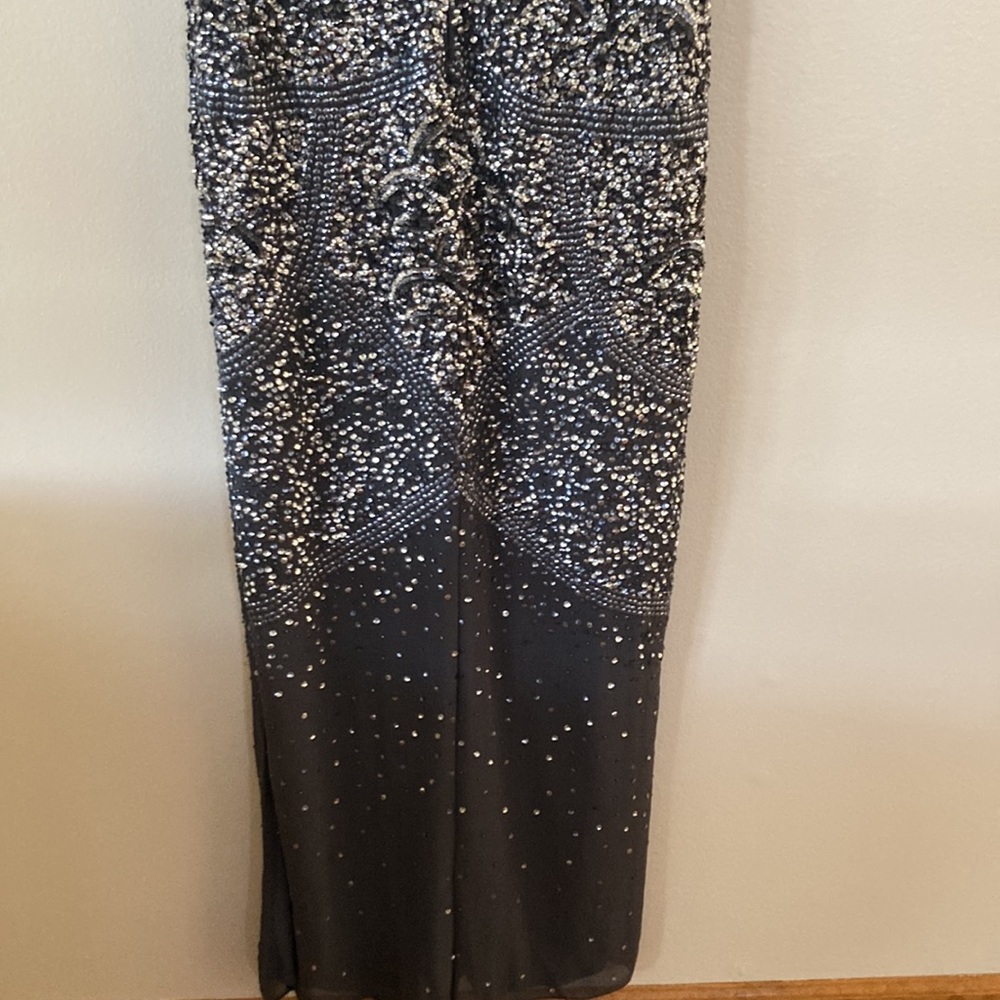 Aidan Mattox Beaded And Sequin Gown - image 6